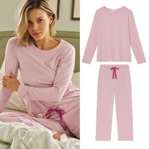 NWOT Lake DreamModal Ribbon Long-Long Set in Fragrant Lilac Size Medium $138